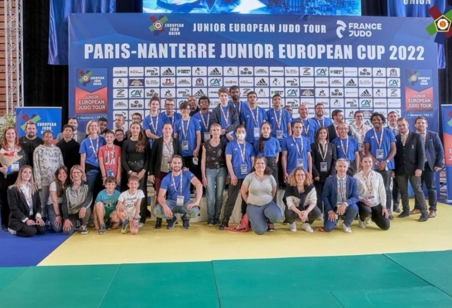 L'ESN Judo à l'European Cup Juniors 2022 Paris-Nanterre les 7 et 8 mai 2022